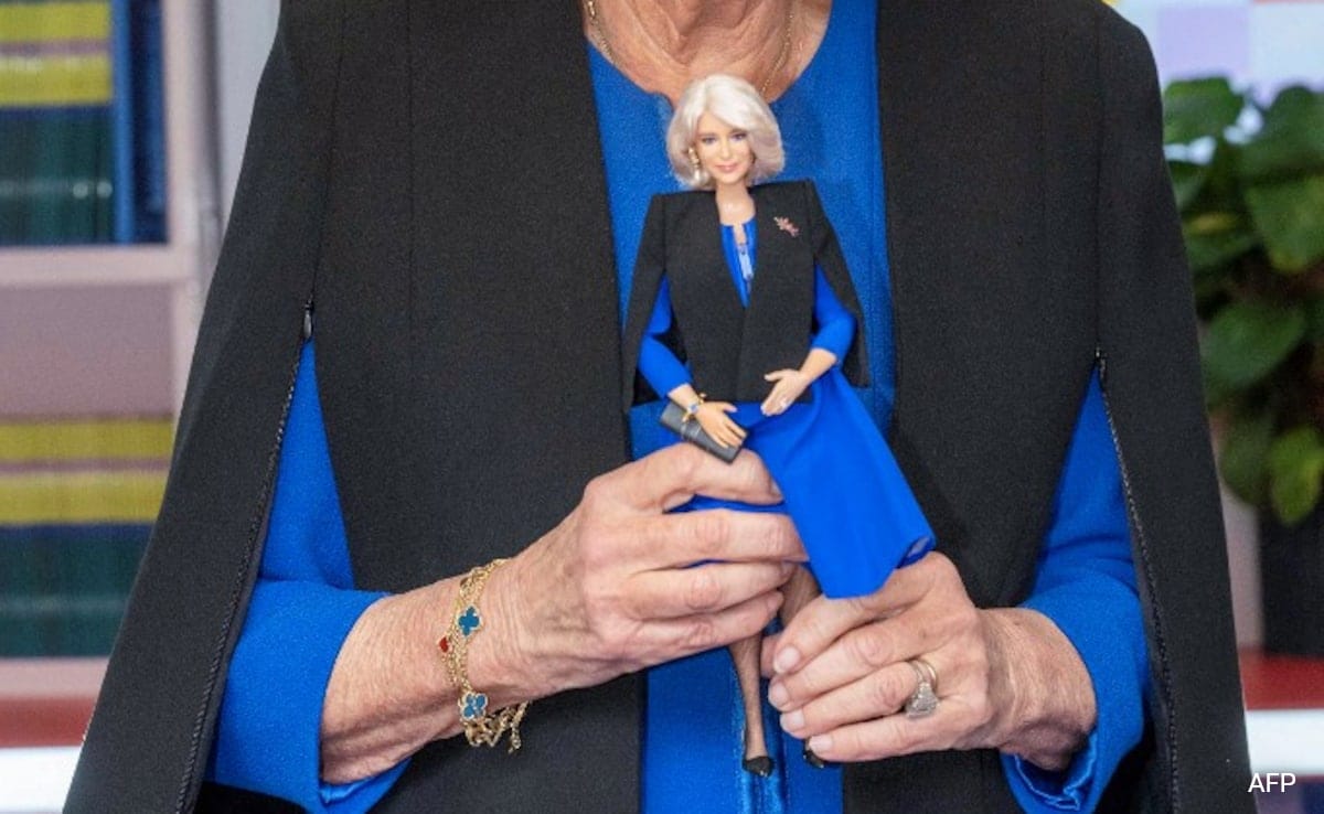 "Taken 50 Years Off Me": UK's Queen Camilla Immortalised As Barbie