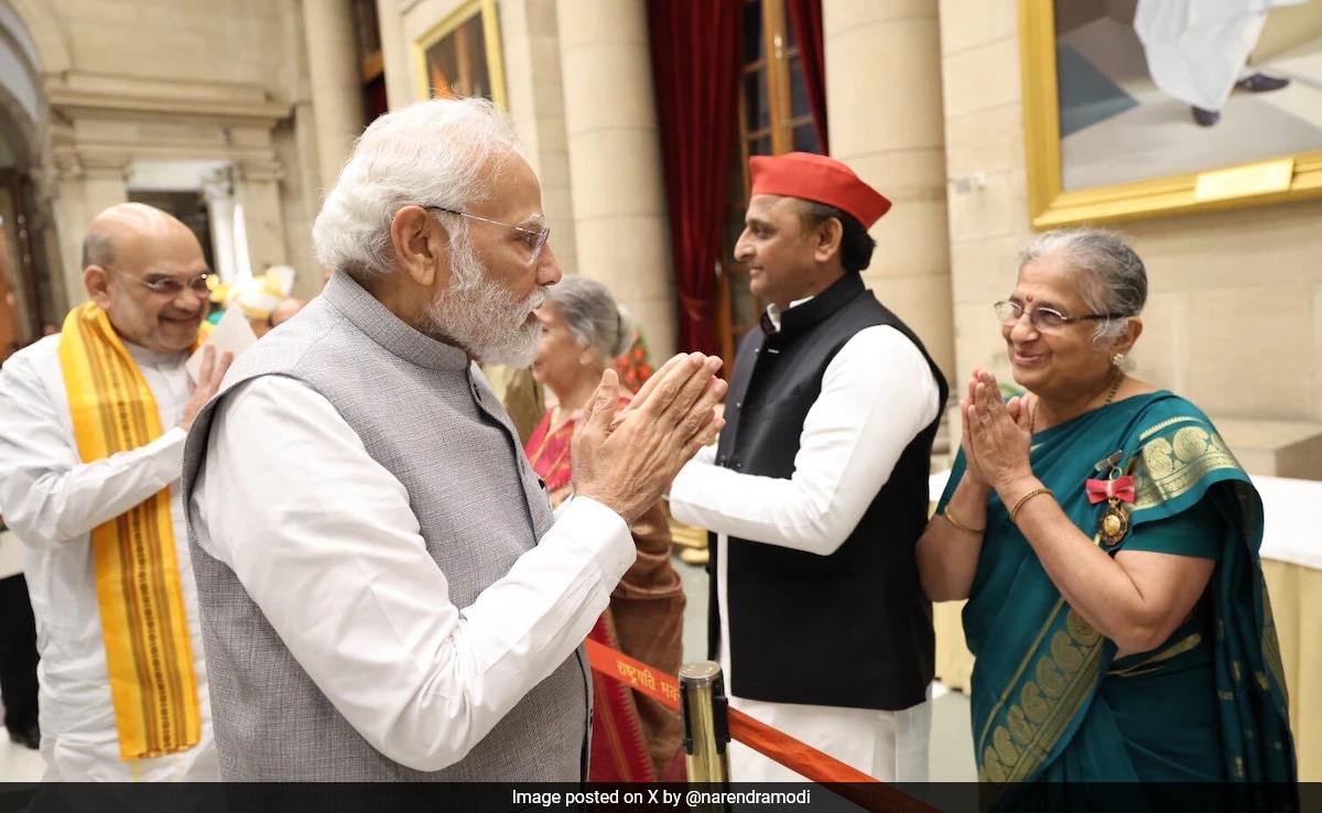 Sudha Murty Nominated To Rajya Sabha; "Nari Shakti," Says PM Modi