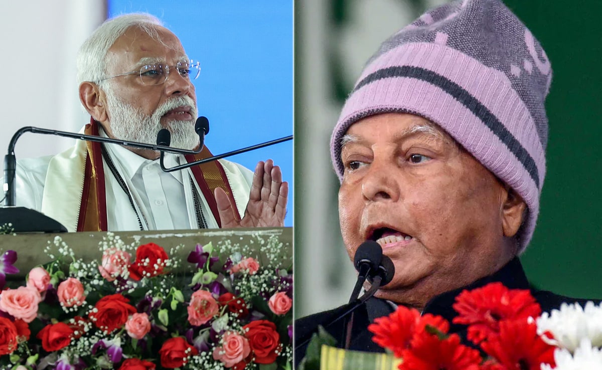 BJP's "Modi Ka Parivar" Reply To Lalu Yadav's "No Family" Swipe At PM