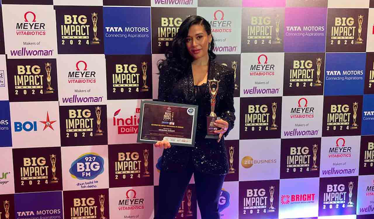 Krishna Shroff delivers inspiring speech post ‘Woman Fitness Leader of the Year’ win