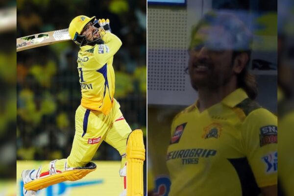 Watch: MS Dhoni's Reaction Goes Viral As Rizvi Plays Blinder On IPL Debut