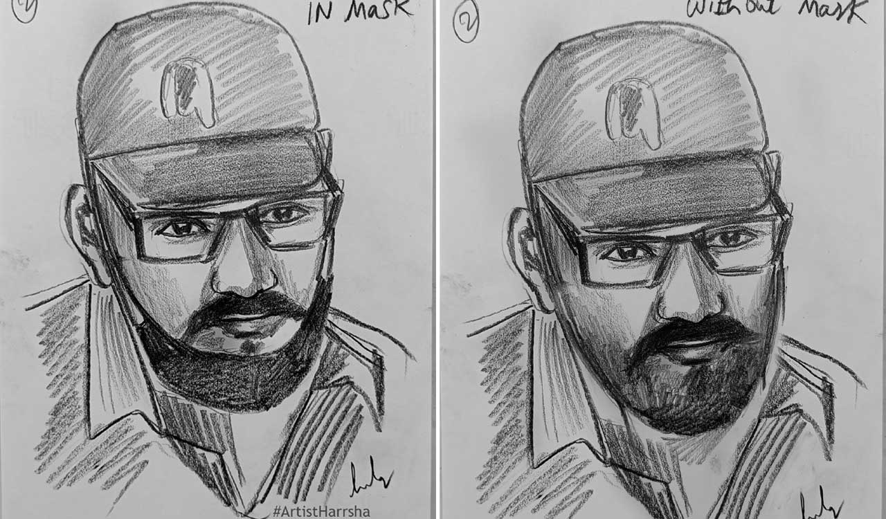 Hyderabad-based artist makes sketches of Bengaluru’s Rameshwaram Cafe blast suspect to help NIA