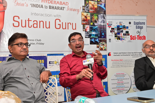 Journalist Sutanu Guru explores India’s shift to Bharat in NSH Media House dialogue