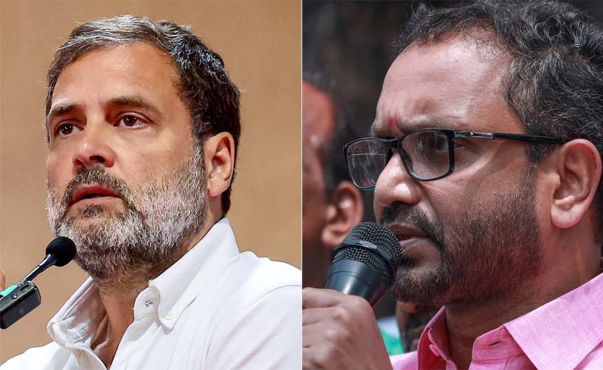 Rahul Gandhi vs Kerala BJP Chief K Surendran In Wayanad Contest