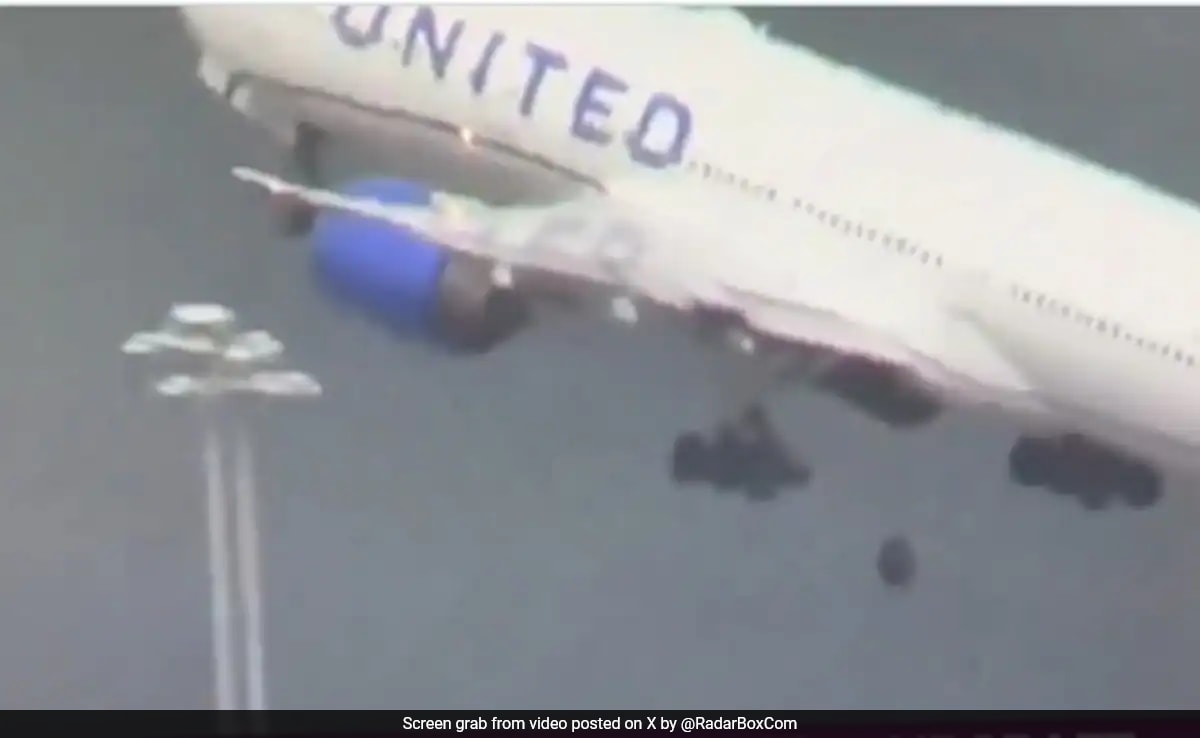 Video: United Airlines Plane's Wheel Falls Off Soon After Take-Off