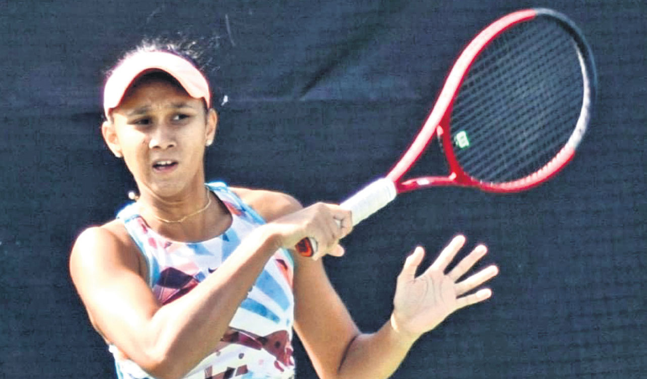 Hyderabad’s Rashmikaa stuns No 1 seed Irina Bara in ITF Women World Tennis Tour