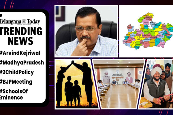 Trending News Today: Arvind Kejriwal, Two Child Policy, BJP Ministers’ Meeting, Madhya Pradesh Hailstorms, Punjab Schools