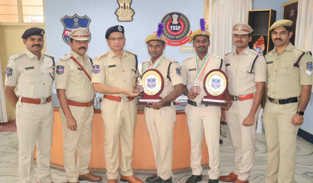 TSSP 13th battalion constables shine in national event