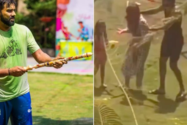 Watch: Hardik Joins Rohit's Wife Ritika In MI's Holi Celebration