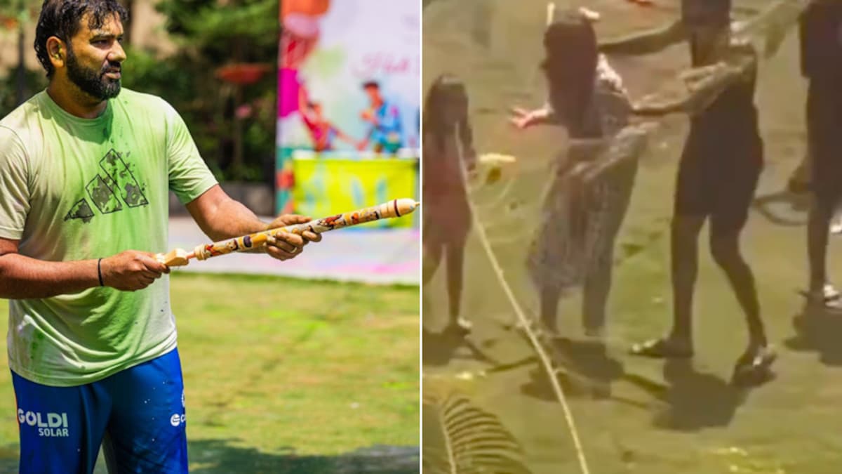 Watch: Hardik Joins Rohit's Wife Ritika In MI's Holi Celebration