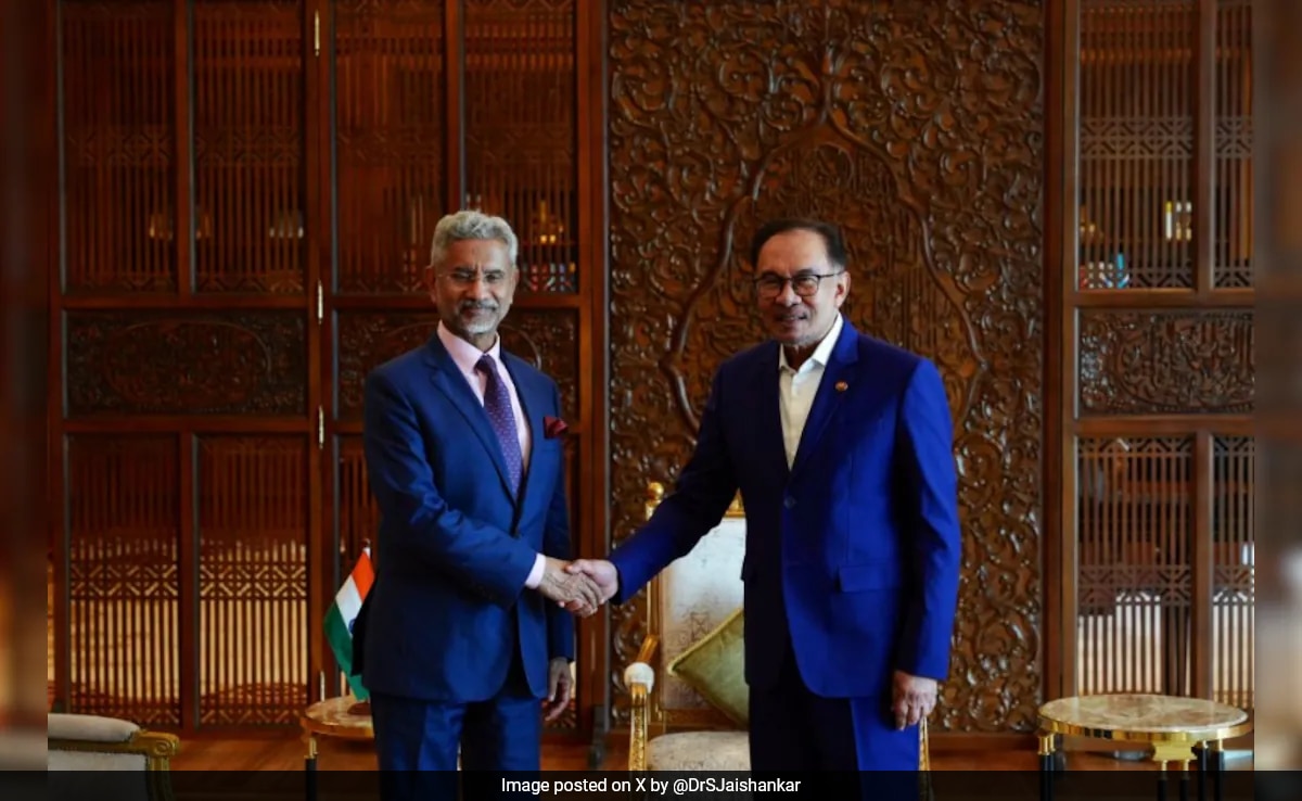 S Jaishankar Discusses Cooperation In Technology, Defence With Malaysian PM