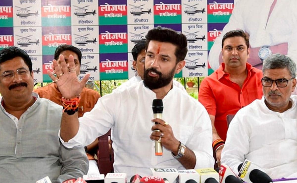 "Every Party, Every Coalition Wants Me To Be On Its Side": Chirag Paswan