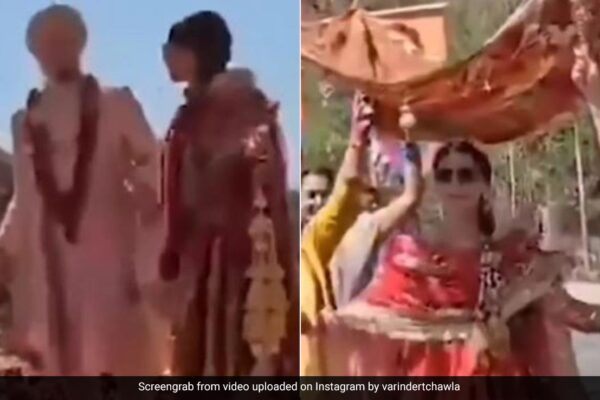 Crazy Viral: Bride Taapsee Pannu's Fairytale Entry At Udaipur Wedding