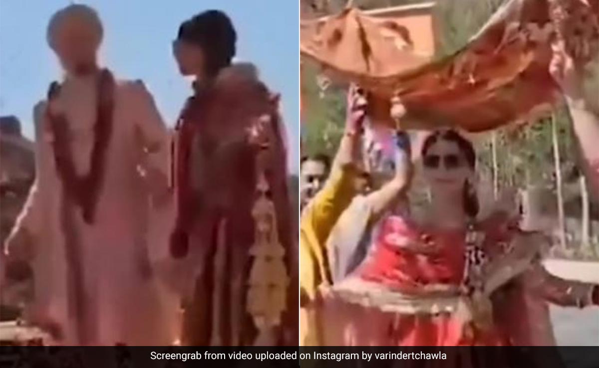 Crazy Viral: Bride Taapsee Pannu's Fairytale Entry At Udaipur Wedding