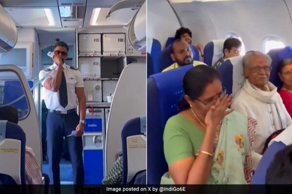 IndiGo Pilot Makes Heartfelt Announcement For Family, His Mother Tears Up