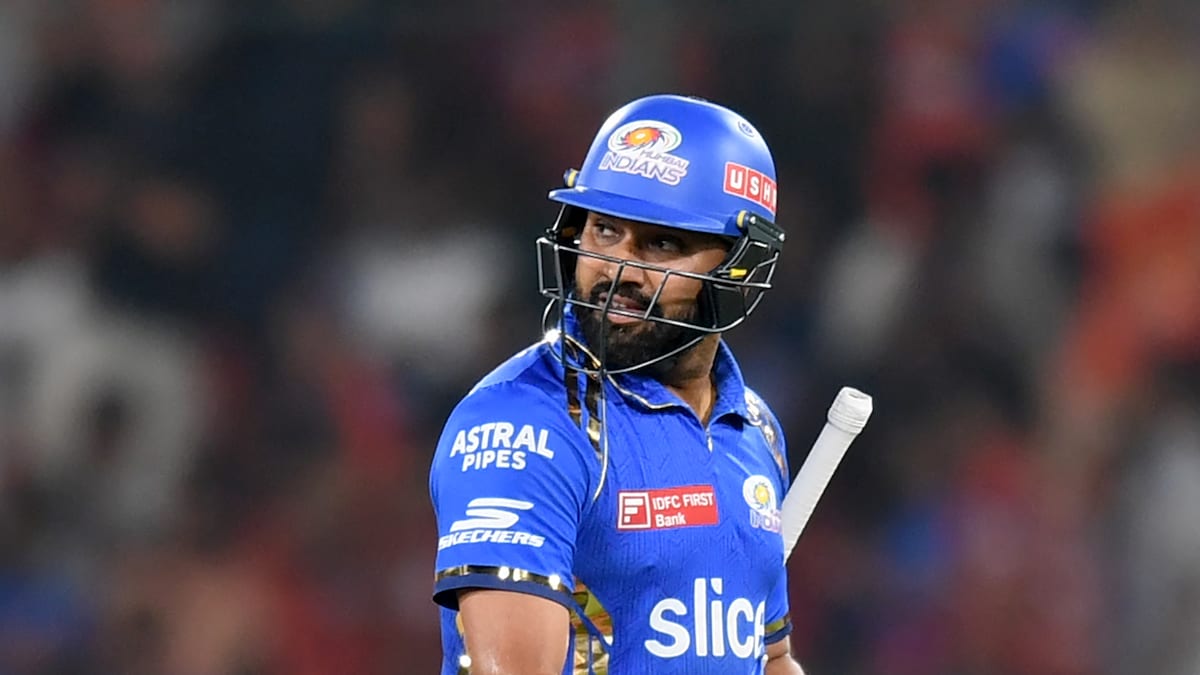 Rohit Falls For Golden Duck On MI's Night Of Horror, Tops Dubious List