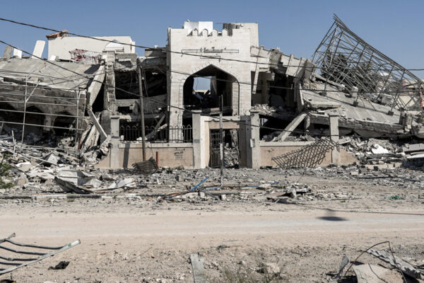 Destruction at Nasser medical complex in Khan Yunis