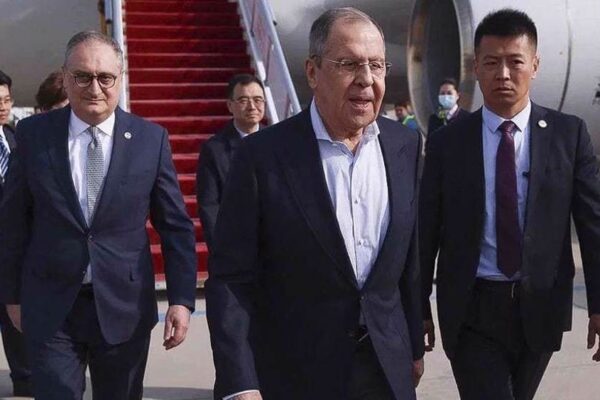 Russia’s foreign minister in China for talks, notably on Ukraine