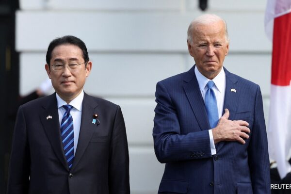 "Unbreakable": Biden On US-Japan Ties During Japanese PM's State Visit