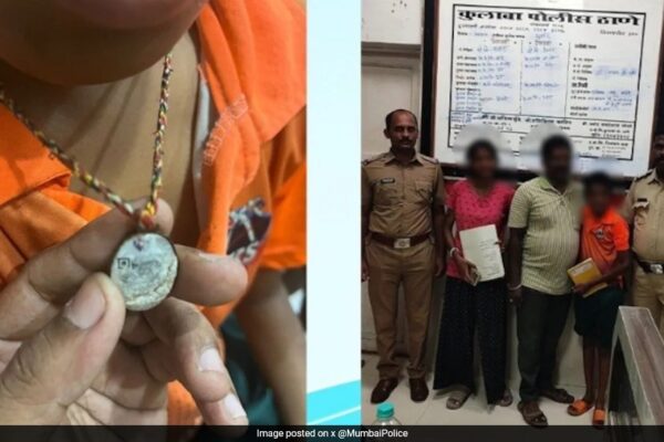 Mentally Challenged Boy Reunites With Parents Due To Pendant With QR Code