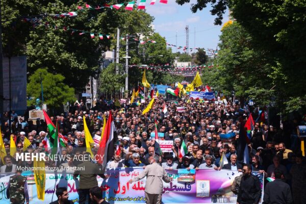 Iran calls for full support for Palestinians on Quds Day