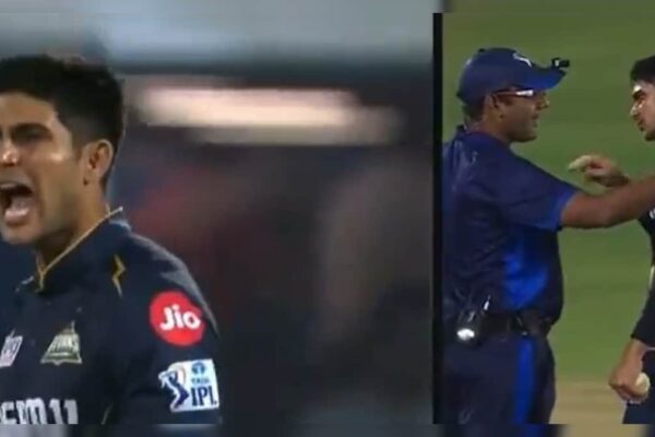 Watch: Gill Miffed With Umpire During RR vs GT Game. Here's The Reason