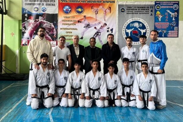 Iran taekwondokas shine in Armenia ITF Open C'ship