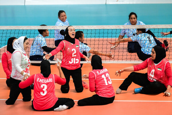 Iran women's sitting volleyball team down Thailand in Dali