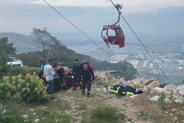 1 killed, 7 injured in cable car accident in southern Turkey