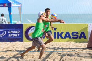 Iran beach volleyball defeats Thailand at 23rd Samila Open