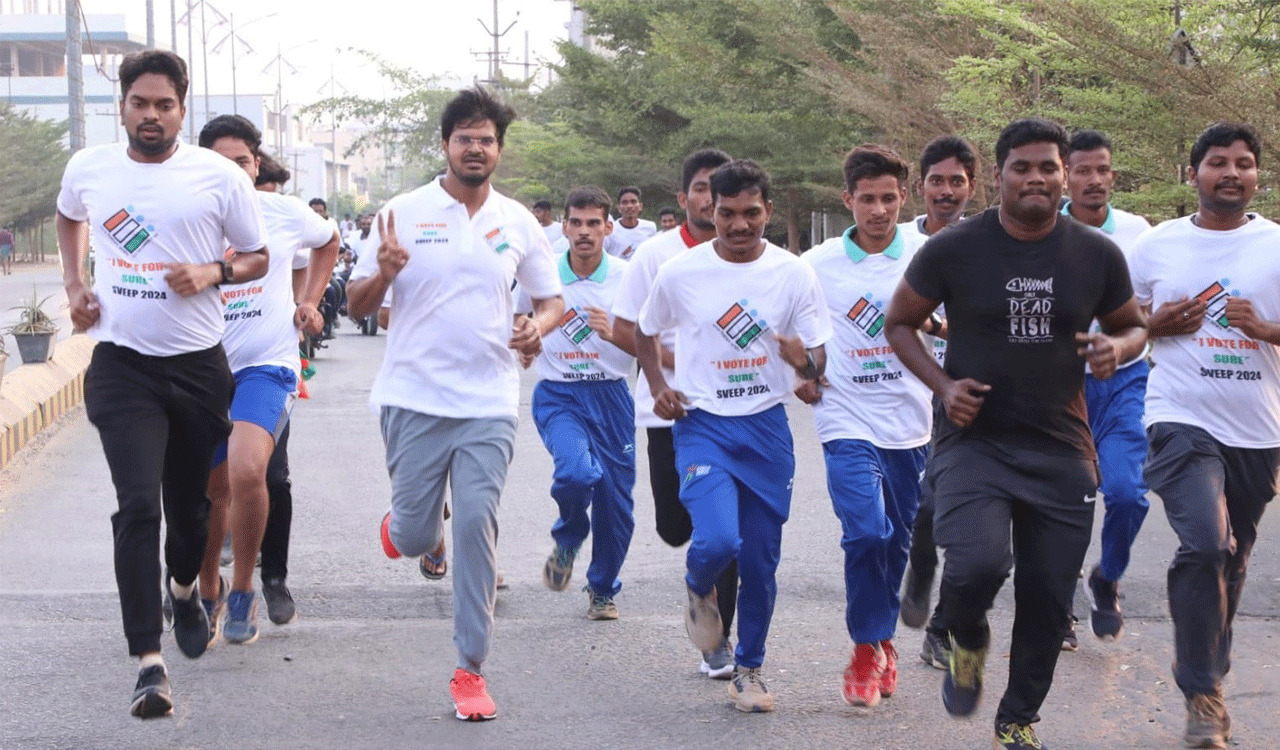 5K run receives good response in Khammam