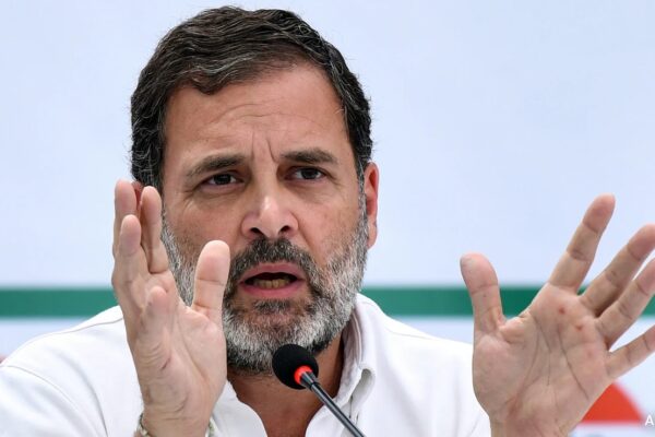 Rahul Gandhi's Chopper Grounded In Madhya Pradesh Due To Bad Weather