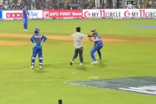 Watch: Rohit Scared As Massive Security Breach Startles All In IPL Game