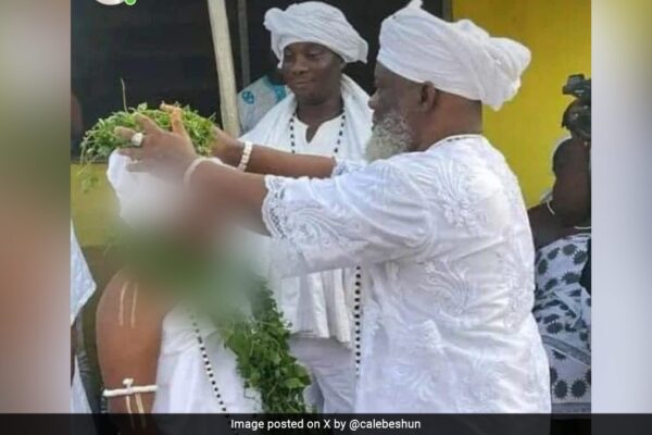 Ghana Priest, 63, Who Married 12-Year-Old Girl Says "Nothing Sexual"