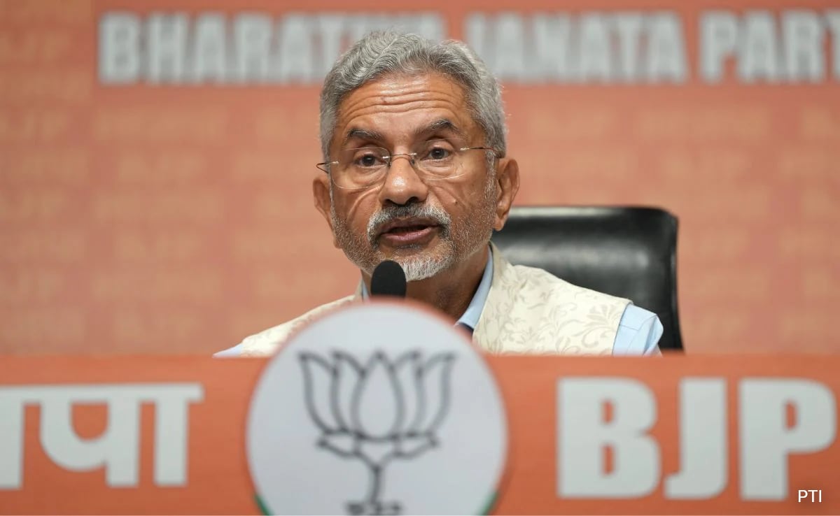 "DMK Involved In It From Start": S Jaishankar On Katchatheevu Island Row