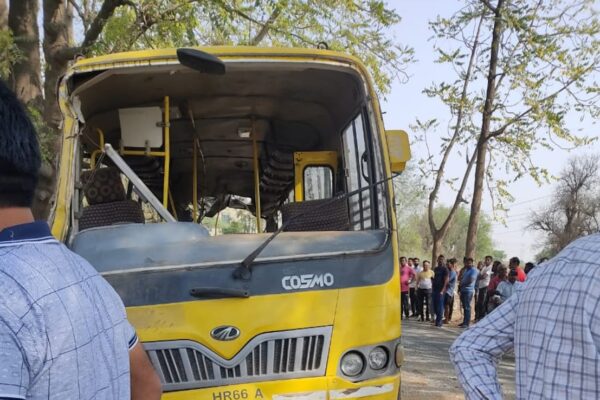 Bus Carrying School Children Overturns In Haryana, Several Feared Injured