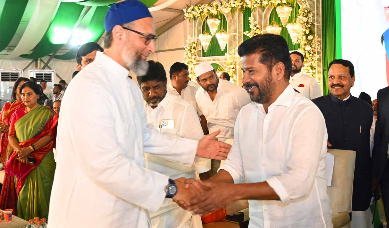 BJP accuses Congress of secret pact for Owaisi Win