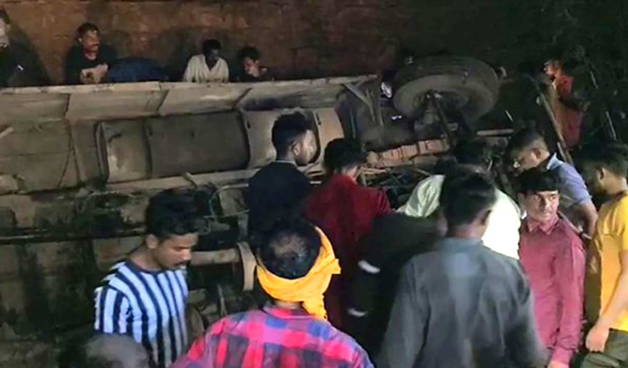 Chhattisgarh tragedy: 12 dead, 14 injured as bus overturns into ditch in Durg