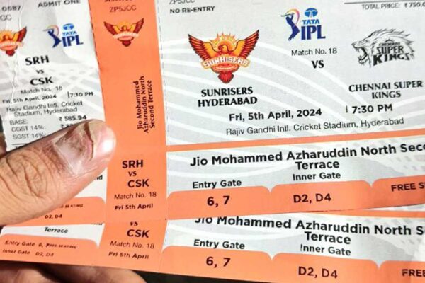 Fake IPL tickets alert for SRH vs CSK match in Hyderabad