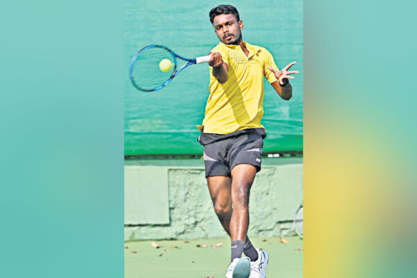 Vishnu, Sai Karteek record wins in FNCC Tennis Tournament