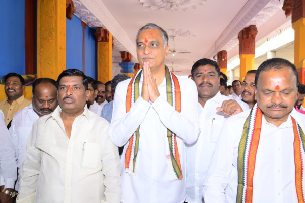 Rudraram Ganesh temple lucky place to launch campaign: Harish Rao