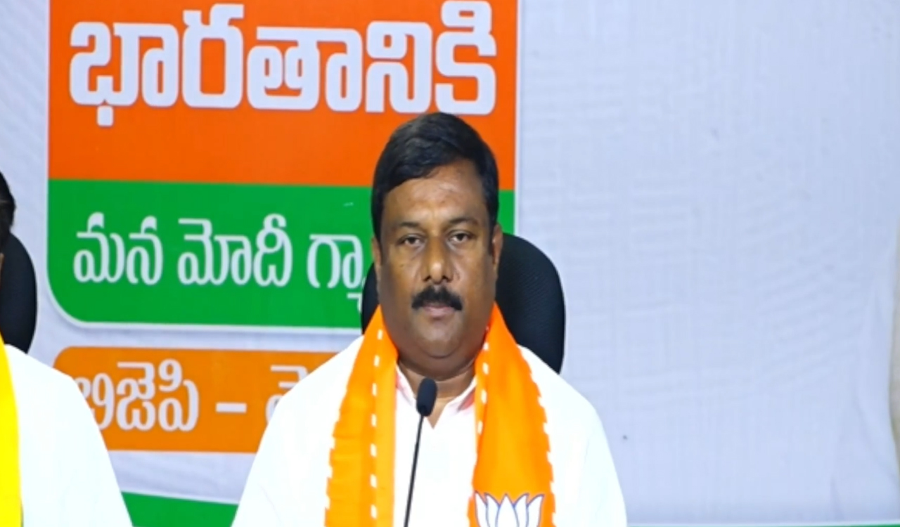 Congress Govt failed the farmers of Telangana, says Maheshwar Reddy