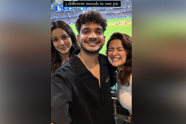 Munawar shares selfie with Shehnaaz, Avneet at IPL Match, captions ‘three moods’