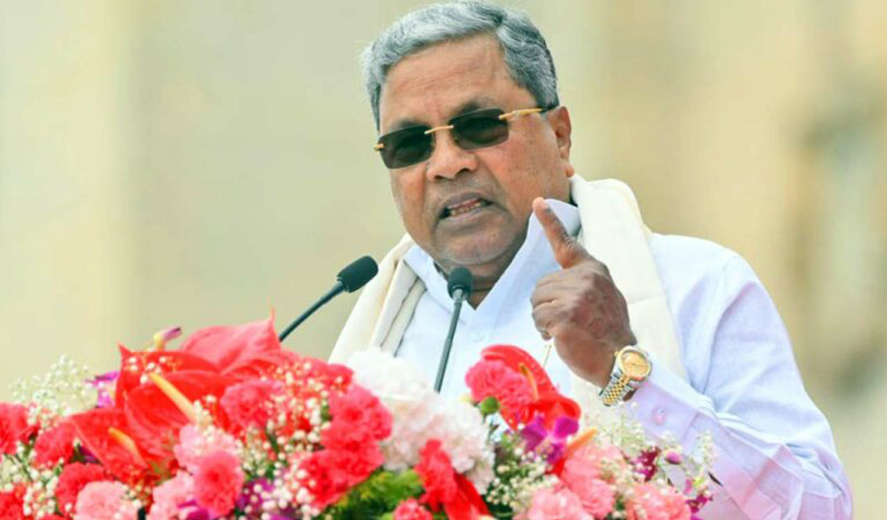 NDA won’t get simple majority in LS polls: Karnataka CM Siddaramaiah