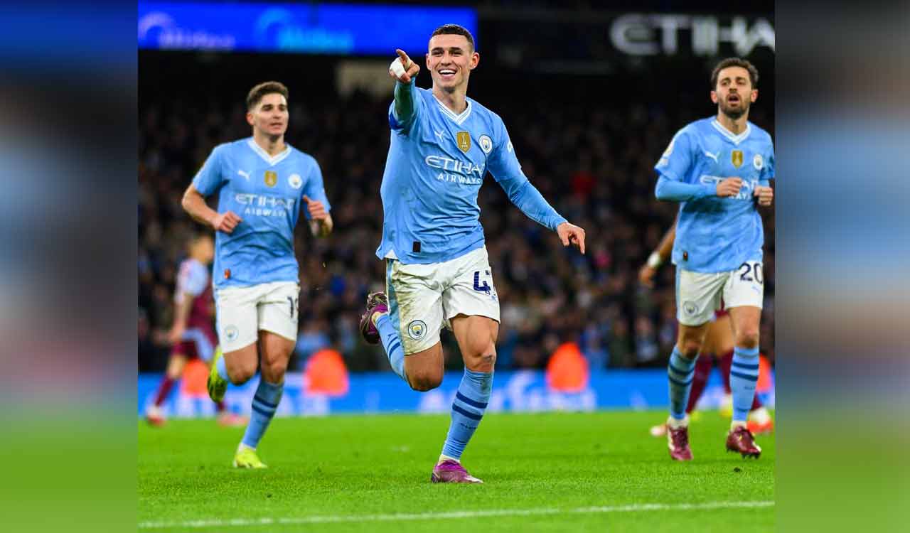 Premier League: Foden hat-trick drives Man City past Aston Villa