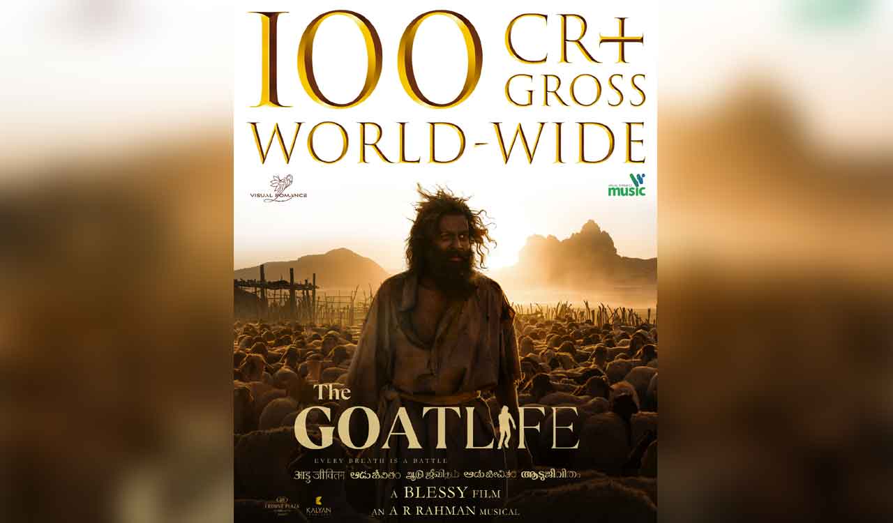 Prithviraj-starrer ‘The Goat Life’ rakes it in: Rs 100 cr in 9 days