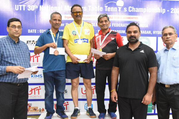 Ulhas clinches title at UTT 30th Masters National Table Tennis Championships