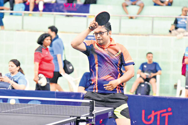 State paddlers record wins in UTT 30th Masters National Table Tennis Championships