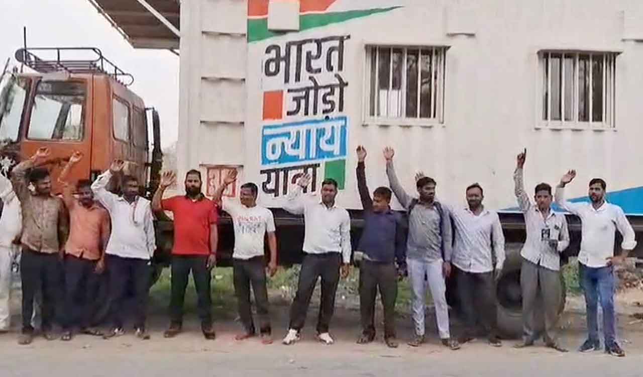 UP truckers await payment for containers used in Rahul Gandhi’s Bharat Jodo Nyay Yatra