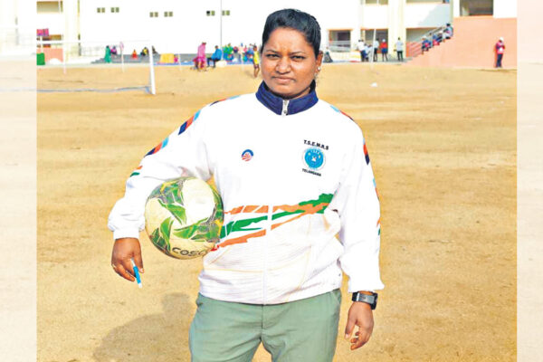 Telangana’s first female football coach has her goal set